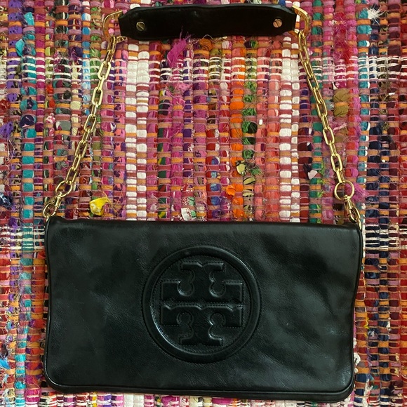 Tory Burch Leather Clutch Bag - Picture 1 of 5